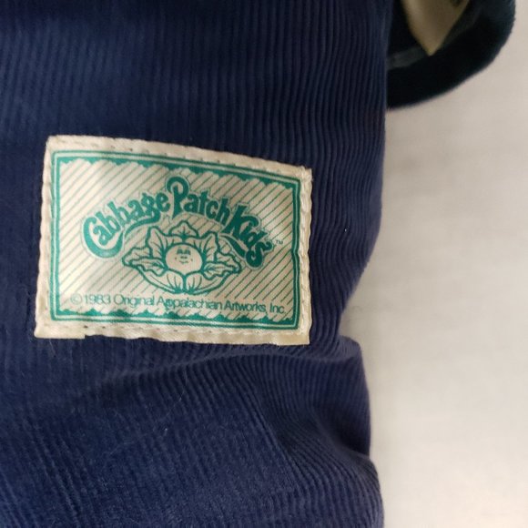 Vintage Cabbage Patch Kids 1978 1982 Original Doll Baby boy Blue Outfit Shoes 80 - Picture 12 of 16